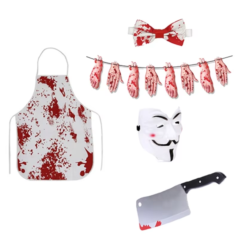 Kitchen Baking Utensil Set - PESENAR Symulacja plam krwi + Śmieszne