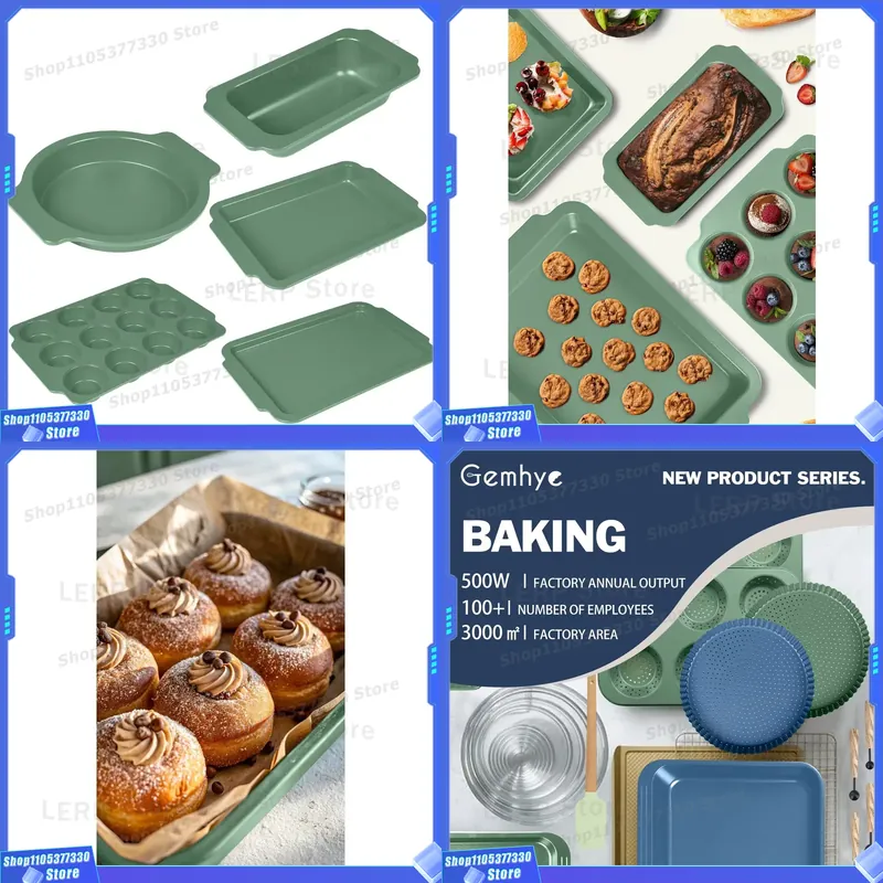 Bread Baking Kitchen Utensils - Formy do ciast z nieprzywierającej stali
