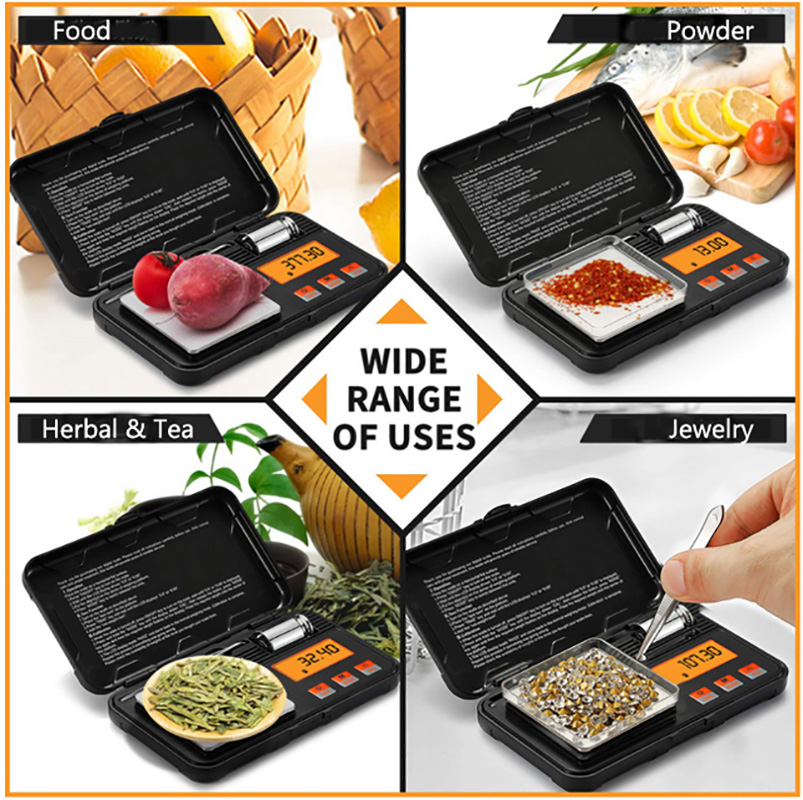 Mini waga cyfrowa 200g/0,01g 5 – Kitchen Scale Precise recenzja i cena
