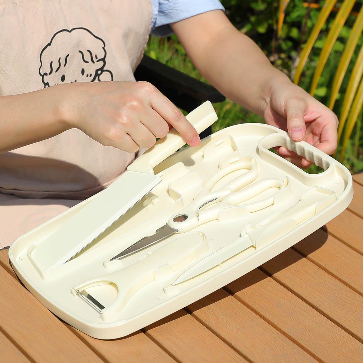 Przenośny Zestaw Piknikowy Nóż – Kitchen Baking Utensil Set recenzja i cena